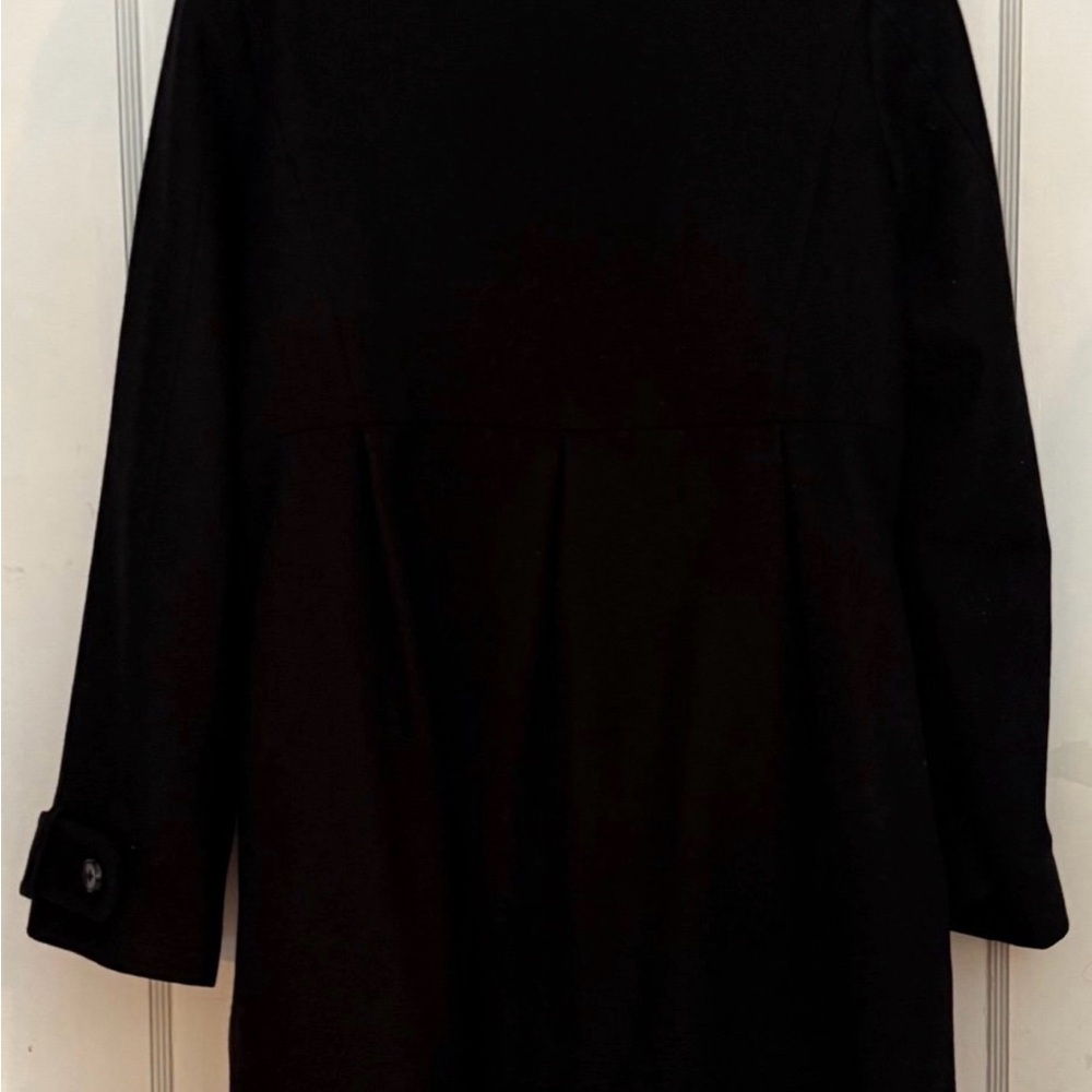 Old Navy Black Double-Breasted Pea Coat - Picture 2 of 6